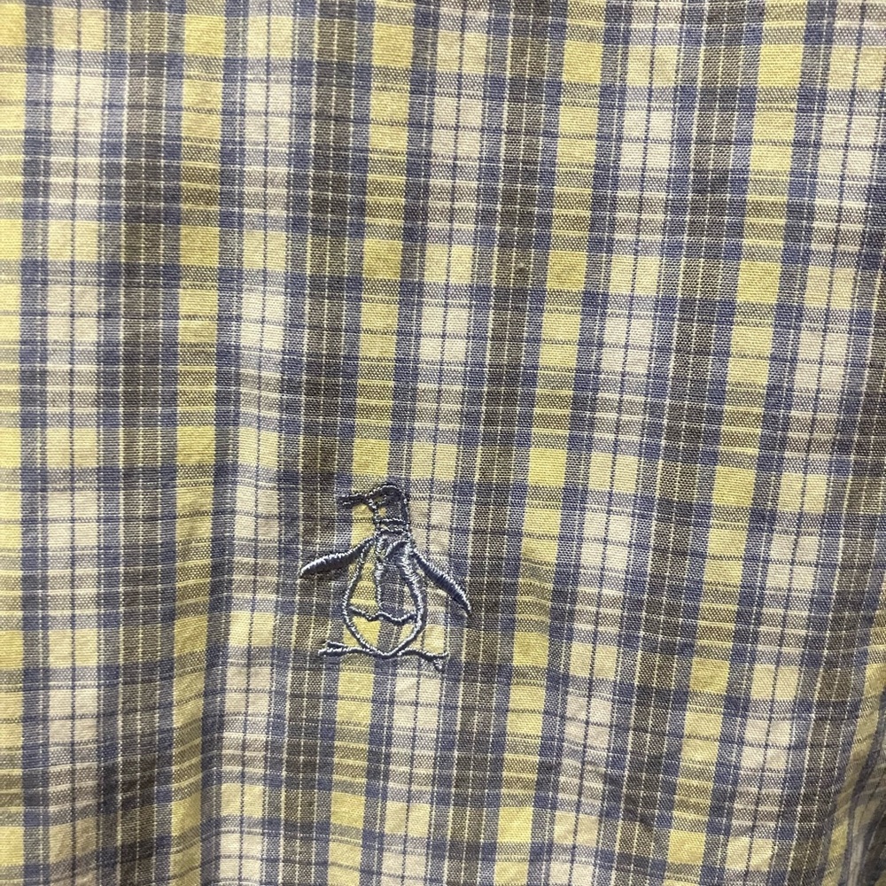 Penguin Checkered Button Down - image 3